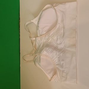 White Detailed Back Bralette SO